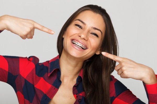 Aparelho dentário na Clínica Benvenutti